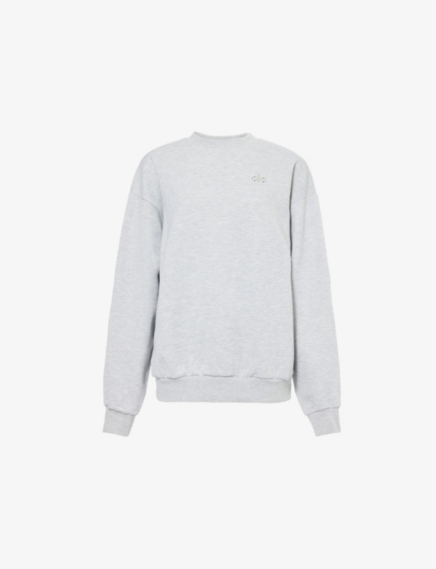 Accolade Round-Neck Cotton-Blend Sweatshirt
