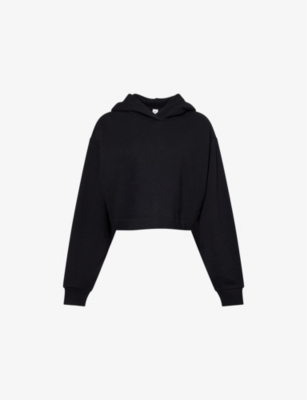 ALO YOGA: Bae oversized cotton-blend jersey hoody