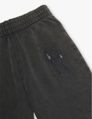 REPRESENT: Logo-appliqué cotton-jersey jogging bottoms1-6 years