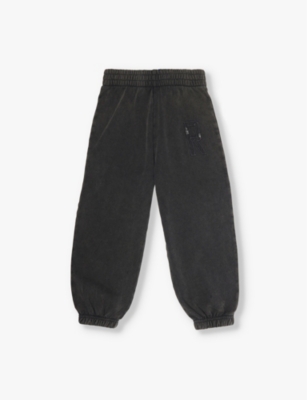 REPRESENT: Logo-appliqué cotton-jersey jogging bottoms1-6 years