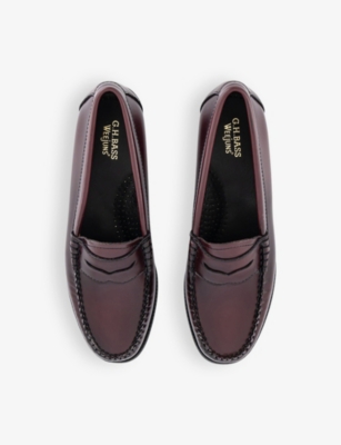 CREP PROTECT: Weejun II leather penny loafers