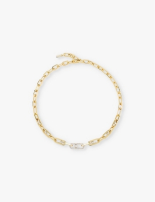 MESSIKA: Move Link 18ct gold and 1.10ct diamond necklace