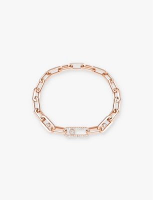 MESSIKA: Move Link 18ct gold and 1.03ct diamond bracelet