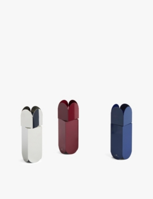Hay Arcs Stainless-steel Salt And Pepper Grinder 17cm Burgundy In Burgundy