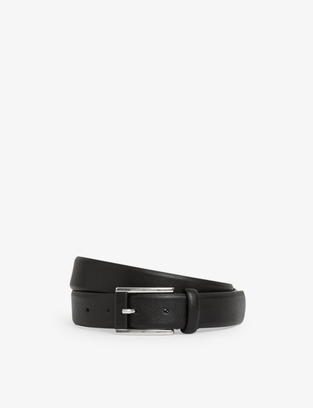 Remi Grained Leather Belt