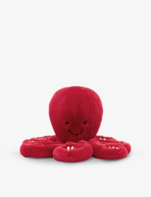 JELLYCAT - Cranberry Octopus Little soft toy 27cm | Selfridges.com