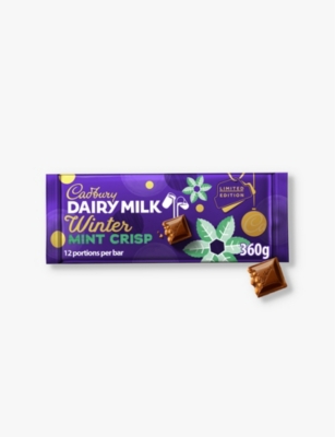 CADBURY: Dairy Milk winter minter crisp 360g