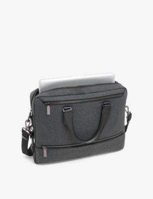 Harrison Avondale zipped woven briefcase