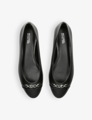 Michael Michael Kors Rebecca Ballet Flats In Black
