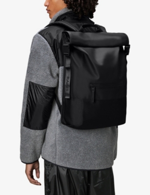 RAINS: Trail roll-top shell backpack