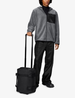 Rains Black Texel Mini Coated-shell Cabin Bag In Black