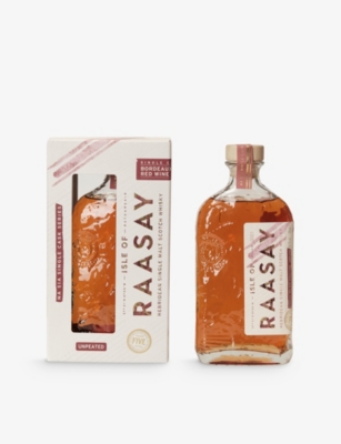 ISLE OF RAASAY: 5-year-old Bordeaux Red Wine Cask Na Sia Series single-malt Scotch whisky 700ml
