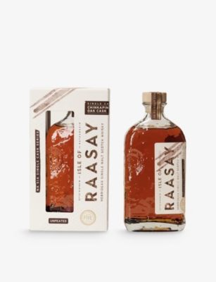 ISLE OF RAASAY: 5-year-old Chinkapin Oak Cask Na Sia Series single-malt whisky 700ml