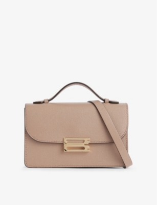 VICTORIA BECKHAM: Dorian Mini Leather Cross-Body Bag