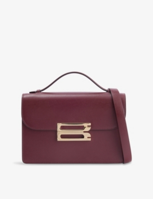 VICTORIA BECKHAM: Dorian mini leather cross-body bag