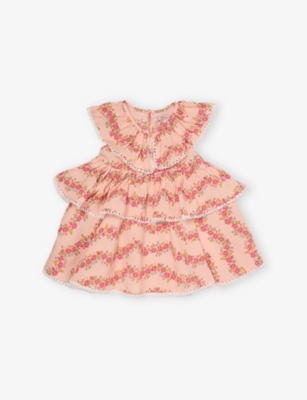 KONGES SLOJD: Bella Floral-Print Cotton Dress 9 Months - 8 Years