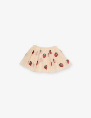 KONGES SLOJD: Yvonne Sequin-Embellishment Woven Skirt 12 Moths-6 Years