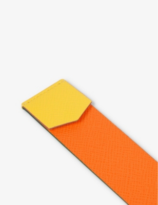 SMYTHSON: My First Smythson Bookmark leather bookmark 18cm