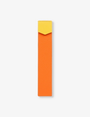 SMYTHSON: My First Smythson Bookmark leather bookmark 18cm
