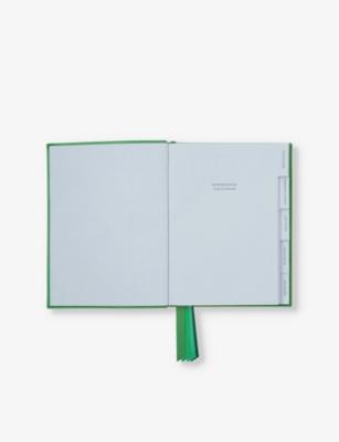 SMYTHSON: Panama Soho Gardening Journal leather planner 19.5cm x 14cm