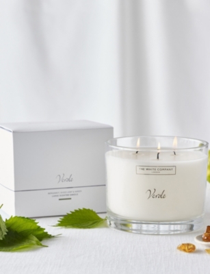THE WHITE COMPANY: Verde Ginseng Large Scented Candle