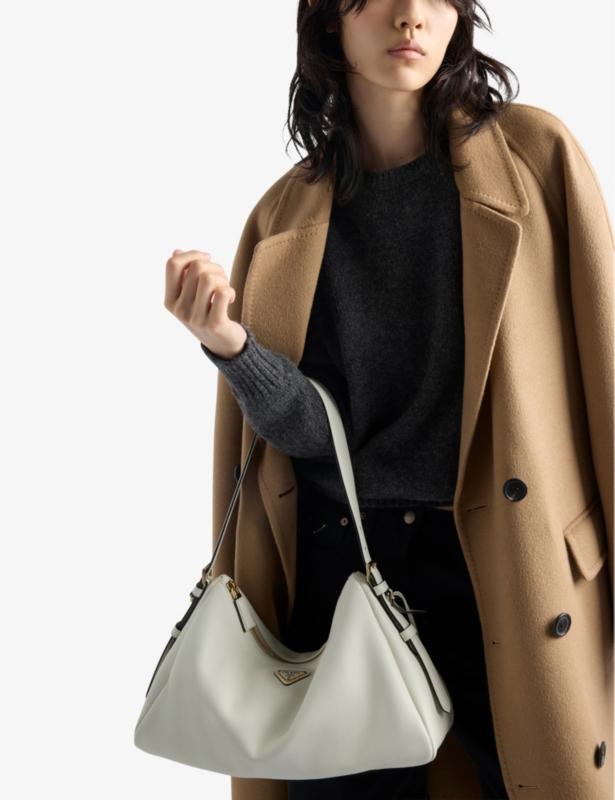 Aimée Large leather shoulder bag