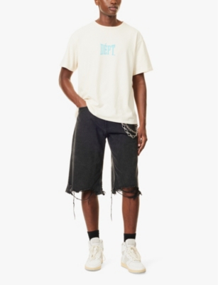 GALLERY DEPT: Gym Logo brand-print regular-fit cotton-jersey T-shirt