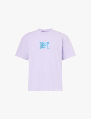 GALLERY DEPT: Gym Logo brand-print regular-fit cotton-jersey T-shirt