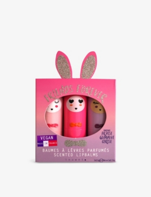 Inuwet Fuchsia Kids' Stars Trio Lip Balm Set