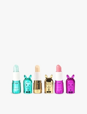 INUWET: Kids' Rainbow Trio lip balm set