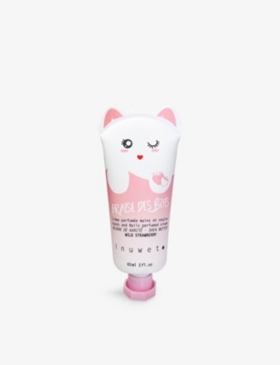 Inuwet Pink Kids' Wild Strawberry Hand Cream 60ml In Pink