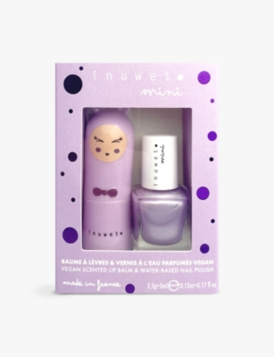 Inuwet Kids' Duo Nail Polish Set Mauve