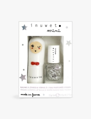 Inuwet Kids' Duo Nail Polish Set White