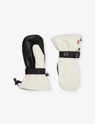 Perfect Moment Kids Davos Ski Mittens in Ivory