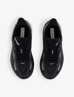 HOKA: Clifton 9 breathable polyester-blend low-top trainers