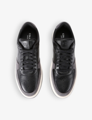 COLE HAAN: GrandPrø crossover leather trainers