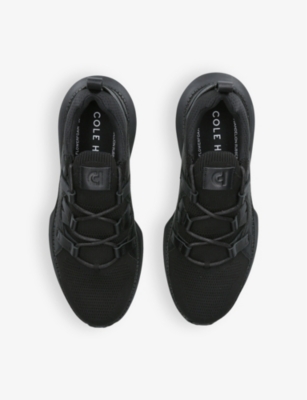 COLE HAAN: GrandMøtion Stitchlite II panelled woven low-top trainers