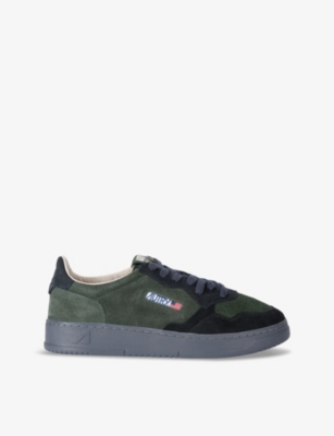 Autry Medalist Low Sneakers In Dark Green