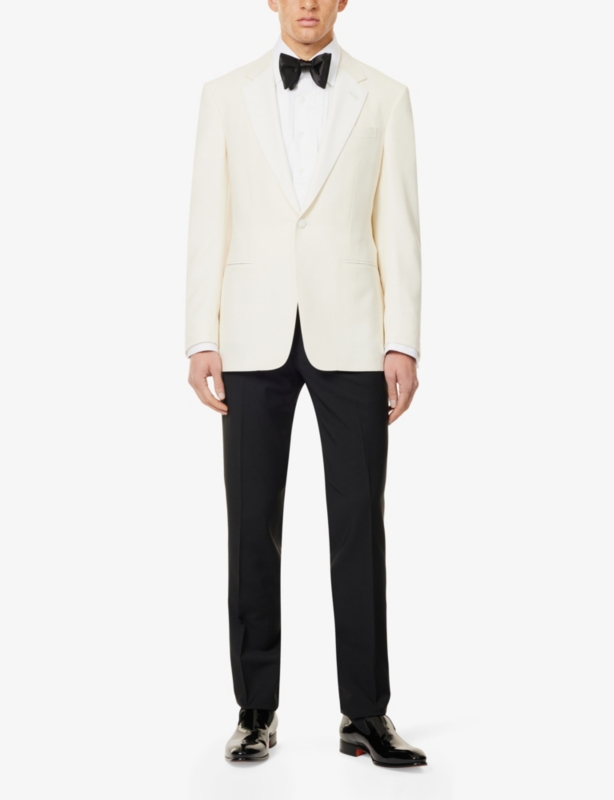 Barethea single-breasted wool blazer