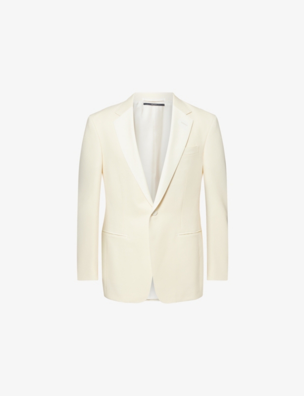 Barethea single-breasted wool blazer