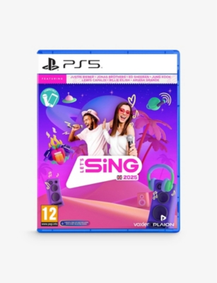 SONY: Let's Sing 2025 PlayStation 5 game