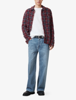 ALLSAINTS: Foster Long-Sleeve Crewneck Cotton-Jersey T-Shirt