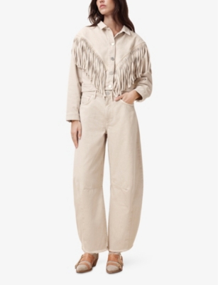 Marlene Fringe Denim Jacket