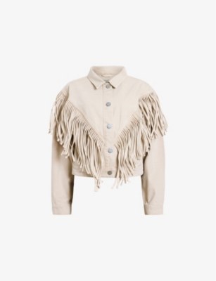 Marlene Fringe Denim Jacket