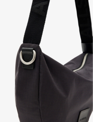 ALLSAINTS: Koy Adjustable-Strap Woven Cross-Body Bag