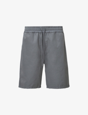 ALLSAINTS: Hanbury Drawstring-Waist Cotton and Linen Shorts