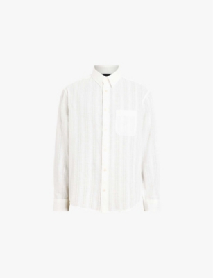 ALLSAINTS: Karmi Long-Sleeve Cotton Shirt