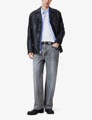ALLSAINTS: Marcel Stripe Long-Sleeve Cotton Shirt
