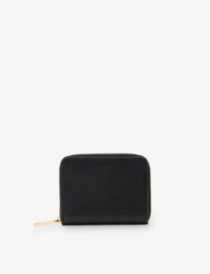 ALLSAINTS: Lena Zipped Leather Wallet