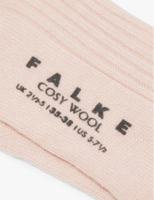 FALKE: Cosy Wool ribbed knit socks